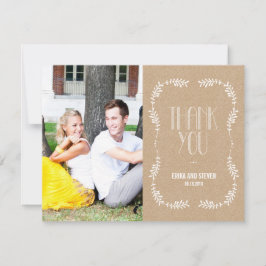 フレー葉ミング·サンキューカード サンキューカード