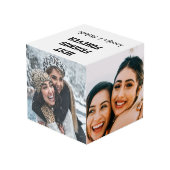 フレ最高のンズフォアバカスタムー名前をカスタムする フォトキューブ (裏面アングル)