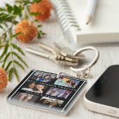 フレ最高のンズフォーバーBFFカスタム6フォトコラージュ キーホルダー (正面右)