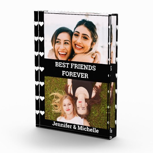 フレ最高のンズ・フォエバー2カスタム写真&ネームブラック フォトブロック (右)