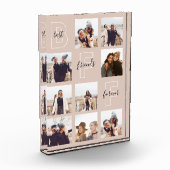 フレ最高のンズ・フォーエバーBFF 9人のフォトグリッドコラージュ フォトブロック (左)