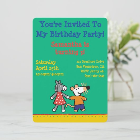 フレ最高のンズ·メイシーとドティ·ホールド·ハンズ 招待状 (スタンド正面)