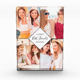 フレ最高のンズBFFズベスティーズネームフォトコラージュ フォトブロック