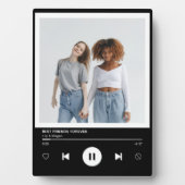 フレ最高のンド・フォーエバー・ミュージック・プレーヤー写真保存 フォトプラーク (正面)
