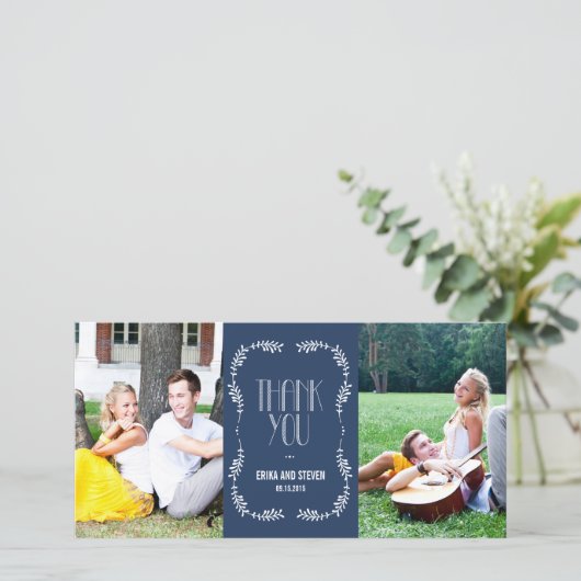 フレ離れーム結婚のサンキューカード海軍 サンキューカード (スタンド正面)