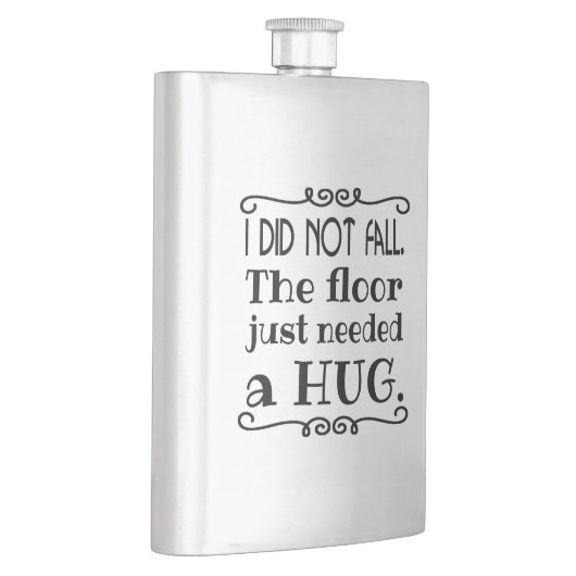 フロアハグおもしろい フラスク (右)