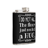 フロアハグおもしろい フラスク (右)