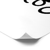 フロアハグおもしろい ポスター (角)