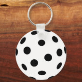 フロアボールのアイコン キーホルダー (正面)