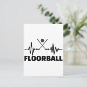 フロアボールの頻度 ポストカード (スタンド正面)