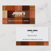 フロアーリングの名刺 名刺 (正面/裏面)
