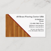フロアーリングの名刺 名刺 (正面)