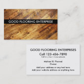 フロアーリングの名刺 名刺 (正面/裏面)