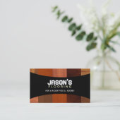 フロアーリングの名刺 名刺 (スタンド正面)