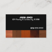 フロアーリングの名刺 名刺 (裏面)