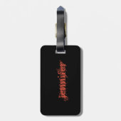 フロア離れの荷物預けカスタム金で体操 ラゲッジタグ (裏面縦)