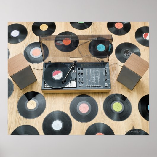 フロア2のレコード ポスター (正面)