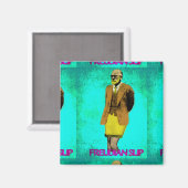 フロイスリップまたは滑ることダポップ・アートのアミーム マグネット (正面/裏面)