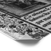 フロイス書サートの年代記 ポスター (角)