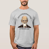 フロイトだらけの精神分析 Tシャツ (正面)