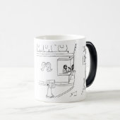 フロイトの速い分析のマグ モーフィングマグカップ (正面右)