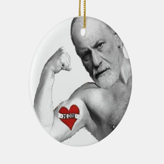 フロイトは彼の母を愛します セラミックオーナメント (右)