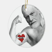 フロイトは彼の母を愛します セラミックオーナメント (左)