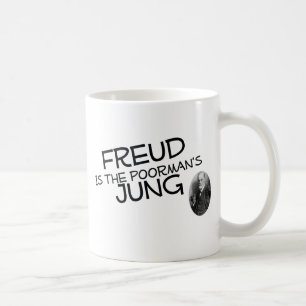フロイトはPoormanのJungです コーヒーマグカップ
