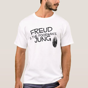 フロイトはPoormanのJungです Tシャツ
