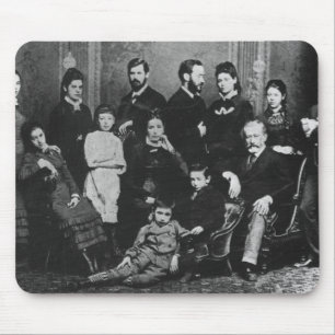 フロイト家族、c.1876 マウスパッド