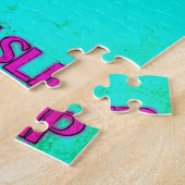 フロイト派のスリップのグランジなポップアートのミーム ジグソーパズル (側面)