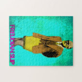 フロイト派のスリップのグランジなポップアートのミーム ジグソーパズル (横)