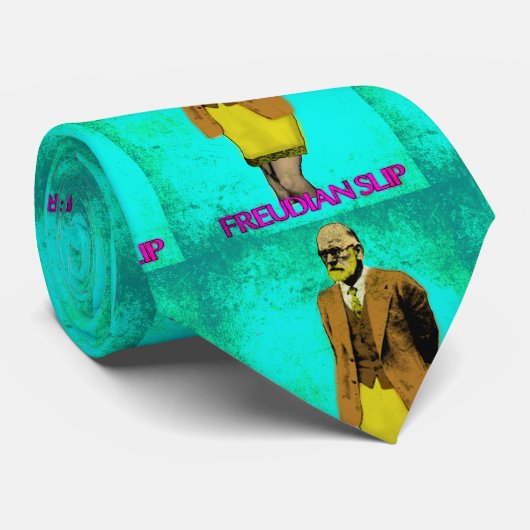 フロイト派のスリップのグランジなポップアートのミーム ネクタイ (ロール)