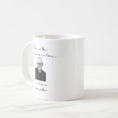 フロイト派のスリップ: 1つの事を…言う時 コーヒーマグカップ (正面左)