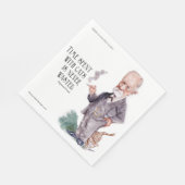 フロイト&引用文ネコ紙 スタンダードランチョンナプキン (角)