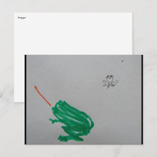 フロガー ポストカード (正面/裏面)