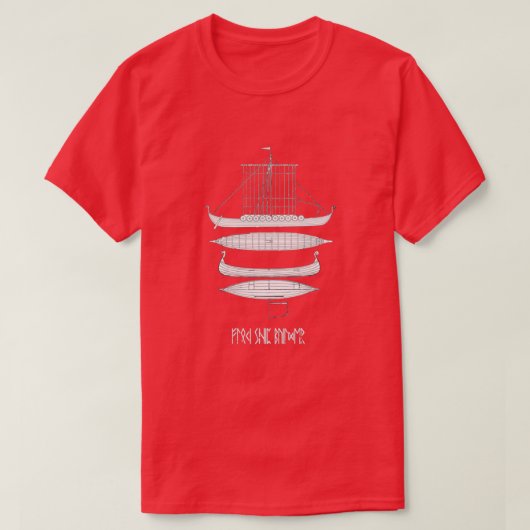 フロキ船ビルダー Tシャツ (デザイン正面)