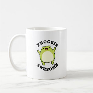 フロギン素晴らしおもしろいカエルぷん コーヒーマグカップ