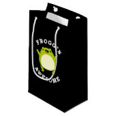 フロギン素晴らしおもしろいフロンプンダークBG スモールペーパーバッグ (正面アングル)