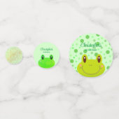 フロギーの最初の誕生日パーティーカエル コンフェッティ (正面)