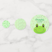 フロギーの最初の誕生日パーティーカエル コンフェッティ (裏面)