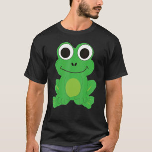 フロギーカエルMr.かわいいグラフィック両生類 Tシャツ