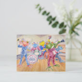 「フロギーバンド」のはがき ポストカード (スタンド正面)