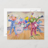 「フロギーバンド」のはがき ポストカード (正面/裏面)