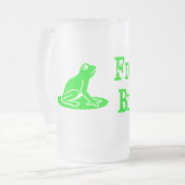 フロギーブランドコールドマグ フロストグラスビールジョッキ (正面左)