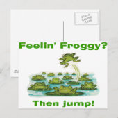 フロギー感 ポストカード (正面/裏面)