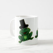 フロギー結婚のマグカップ コーヒーマグカップ (正面左)