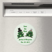 フロギー結婚ズ – セーブザデートマグネット マグネット (インサイチュ (食洗機))