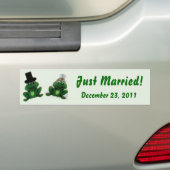 フロギー結婚ズ – Bumper Sticker バンパーステッカー (車上)