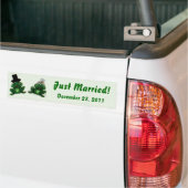 フロギー結婚ズ – Bumper Sticker バンパーステッカー (トラック上)